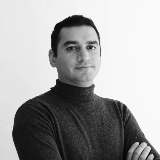 Portrait of Amin Hashemi, AI engineer and full-stack developer in Stockholm