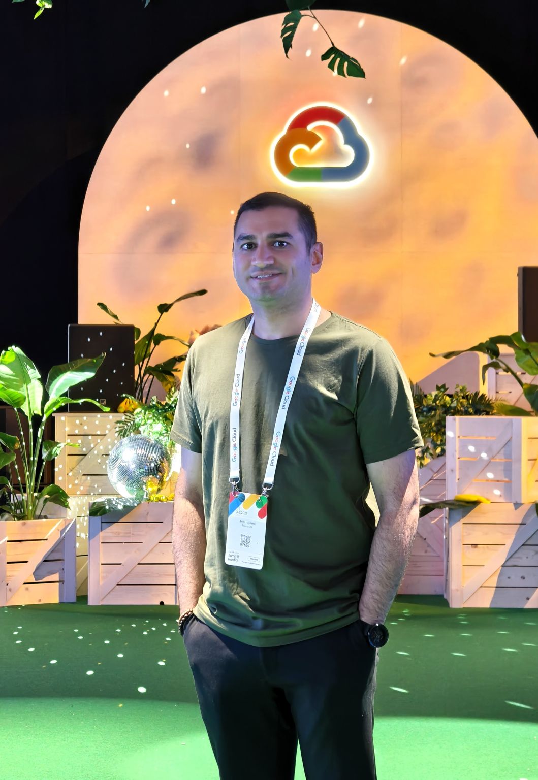 Amin Hashemi at Google Cloud Summit Nordics